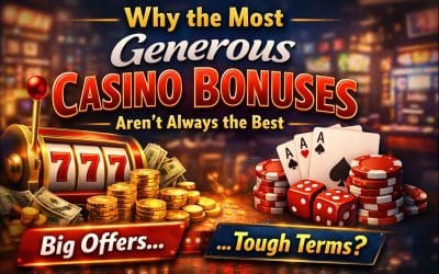 Why the Most Generous Casino Bonuses Aren’t Always the Best